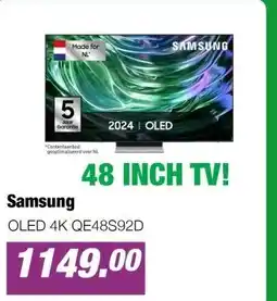 EP Beerepoot OLED 4K QE48S92D aanbieding