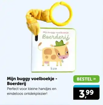 Boekenvoordeel Mijn buggy voelboekje Boerderij aanbieding