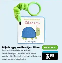 Boekenvoordeel Mijn buggy voelboekje Dieren aanbieding