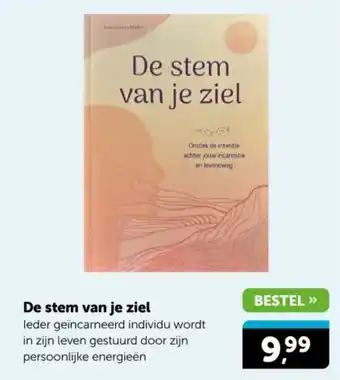 Boekenvoordeel De stem van je ziel aanbieding