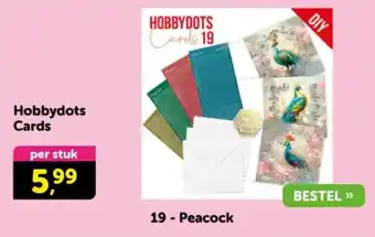 Boekenvoordeel Hobbydots Cards aanbieding