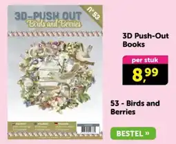 Boekenvoordeel 3D Push-Out Books aanbieding