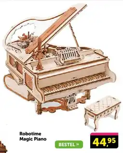 Boekenvoordeel Robotime Magic Piano aanbieding