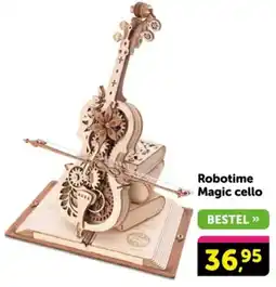 Boekenvoordeel Robotime Magic cello aanbieding