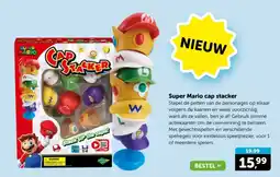 Boekenvoordeel Super Mario cap stacker aanbieding