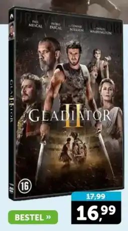 Boekenvoordeel Gladiator II aanbieding