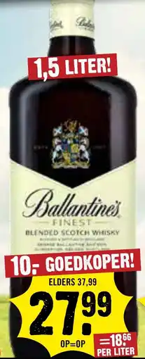 Dirck 3 Ballantine's aanbieding