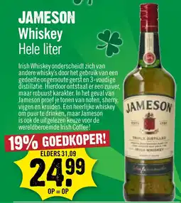 Dirck 3 Jameson whiskey aanbieding