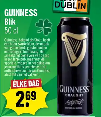 Dirck 3 Guinness aanbieding