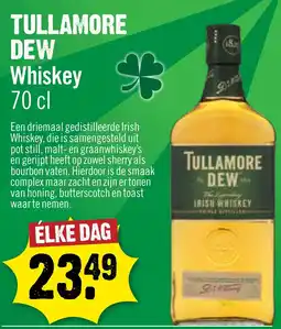 Dirck 3 Tullamore dew whiskey aanbieding