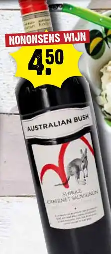 Dirck 3 Australian bush shiraz camrnet sauvignon aanbieding