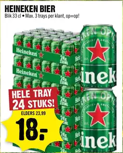 Dirck 3 Heineken bier aanbieding