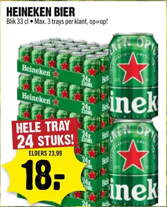 Dirck 3 Heineken bier aanbieding