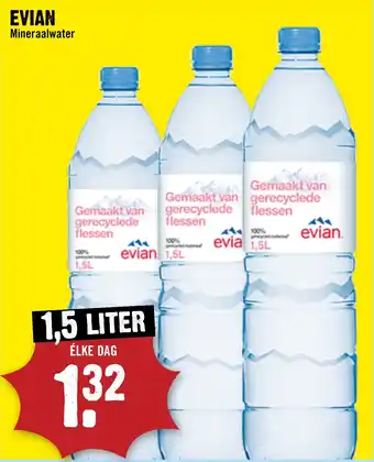 Dirck 3 Evian aanbieding