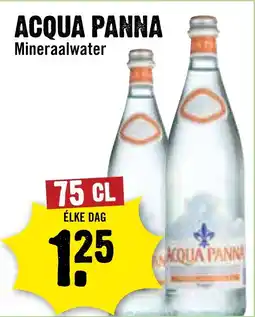 Dirck 3 Acqua panna aanbieding