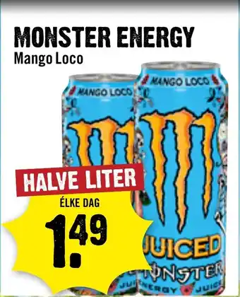 Dirck 3 Monster energy aanbieding