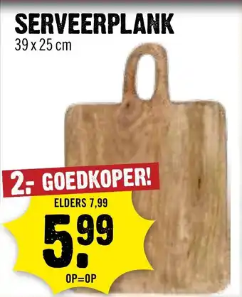 Dirck 3 Serveerplank aanbieding