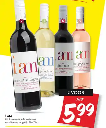 Dekamarkt I AM 2*750ml aanbieding