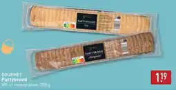 ALDI GOURMET Partybrood aanbieding