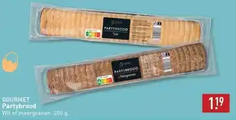 ALDI GOURMET Partybrood aanbieding