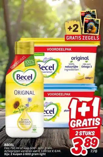 Dekamarkt Becel aanbieding