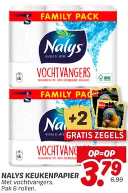 Dekamarkt Nalys keukenpapier aanbieding