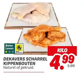 Dekamarkt Dekavers scharrel kippenbouten aanbieding