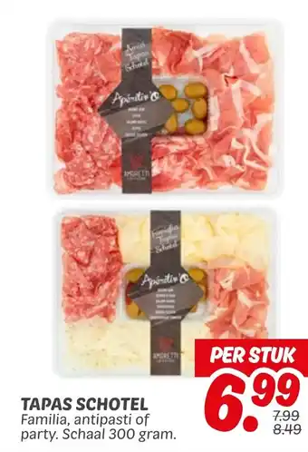 Dekamarkt Tapas schotel aanbieding