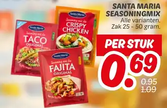 Dekamarkt Santa maria seasoningmix aanbieding