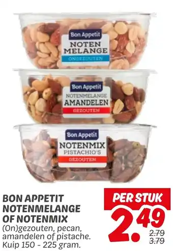 Dekamarkt Bon appetit notenmelange of notenmix aanbieding