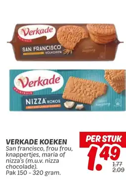 Dekamarkt Verkade koeken aanbieding