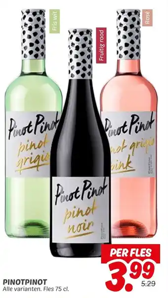Dekamarkt Pinotpinot aanbieding