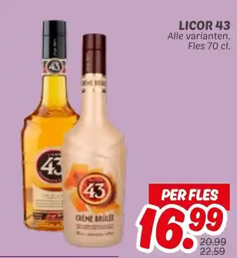 Dekamarkt LICOR 43 aanbieding