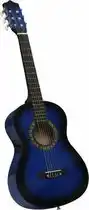 Bol.com vidaXL - Gitaar - klassiek - beginner - en - kinderen - 1/2 - 34 - blauw aanbieding