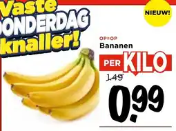 Vomar Voordeelmarkt Bananen aanbieding