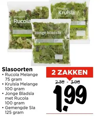 Vomar Voordeelmarkt Slasoorten aanbieding