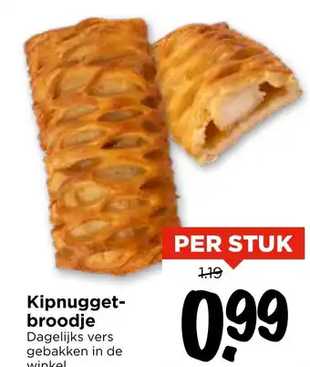 Vomar Voordeelmarkt Kipnugget broodje aanbieding