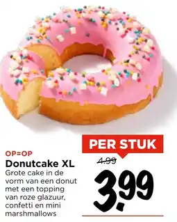 Vomar Voordeelmarkt Donutcake XL aanbieding