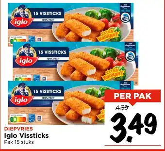 Vomar Voordeelmarkt Iglo Vissticks aanbieding