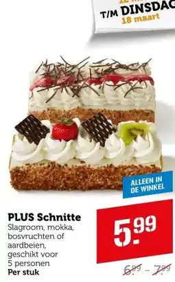 Coop PLUS Schnitte aanbieding