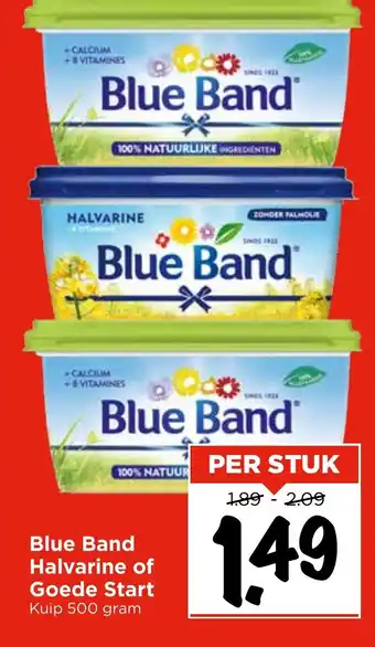 Vomar Voordeelmarkt Blue Band Halvarine of Goede Start aanbieding