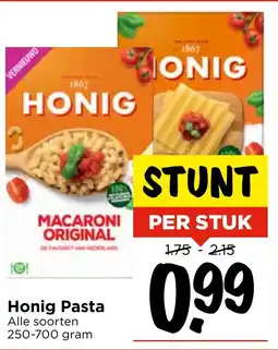 Vomar Voordeelmarkt Honig Pasta aanbieding