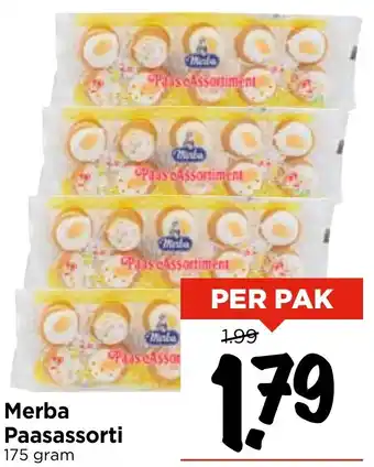 Vomar Voordeelmarkt Merba Paasassorti aanbieding