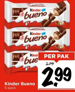 Vomar Voordeelmarkt Kinder Bueno aanbieding