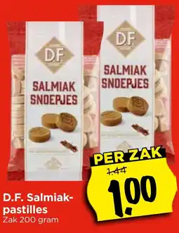 Vomar Voordeelmarkt D.F. Salmiak- pastilles aanbieding