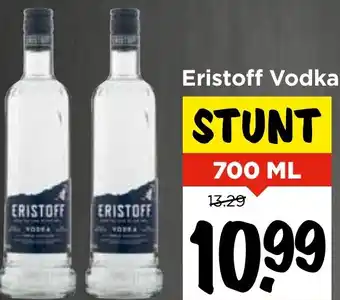 Vomar Voordeelmarkt Eristoff Vodka aanbieding