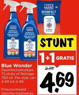 Vomar Voordeelmarkt Blue Wonder aanbieding