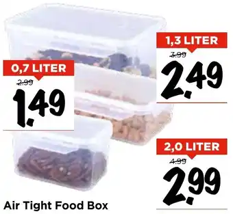 Vomar Voordeelmarkt Air Tight Food Box aanbieding