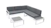 Bol.com Loungebank tuin hoek loungeset Lisse - 192x219 cm aanbieding