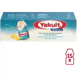 Albert Heijn Yakult Balance 15-pack aanbieding